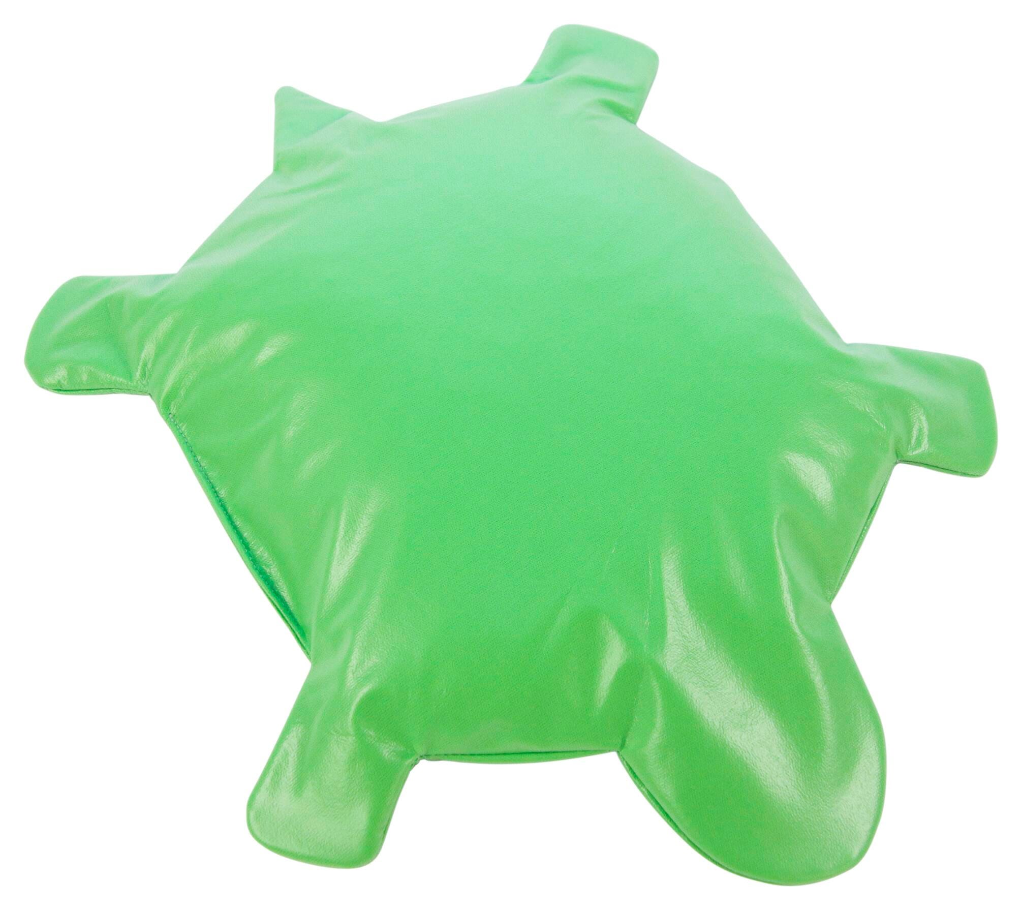 Abilitations Weighted Tote Turtle, Vinyl, Green 1595719